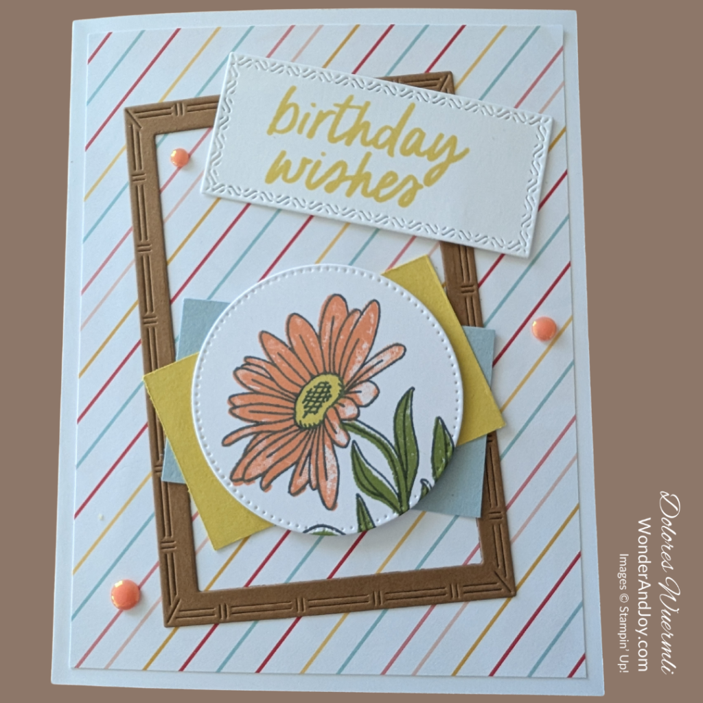 Card Example #2: You are Remarkable Happy Birthday card