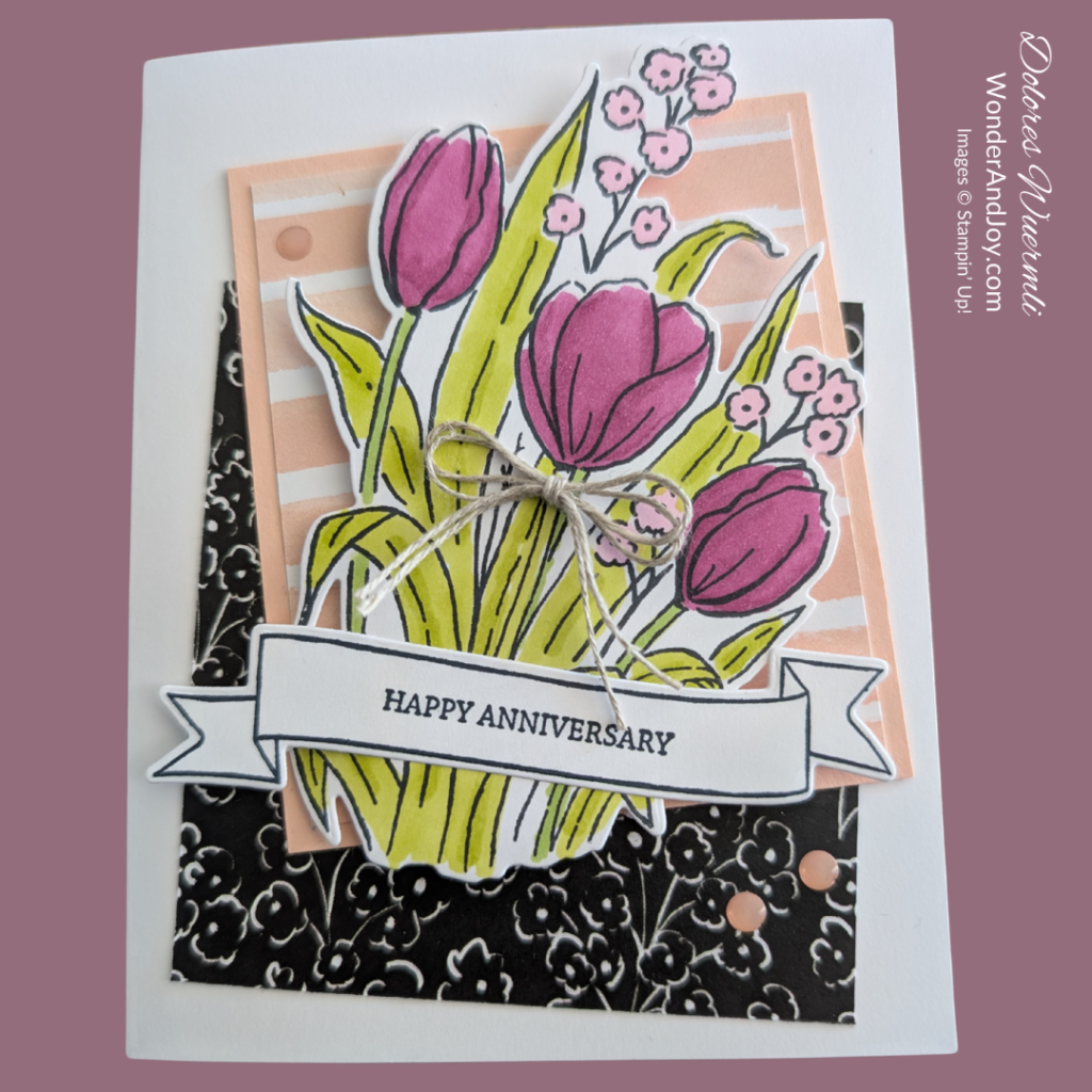 Card Example 2 Happy Anniversary card