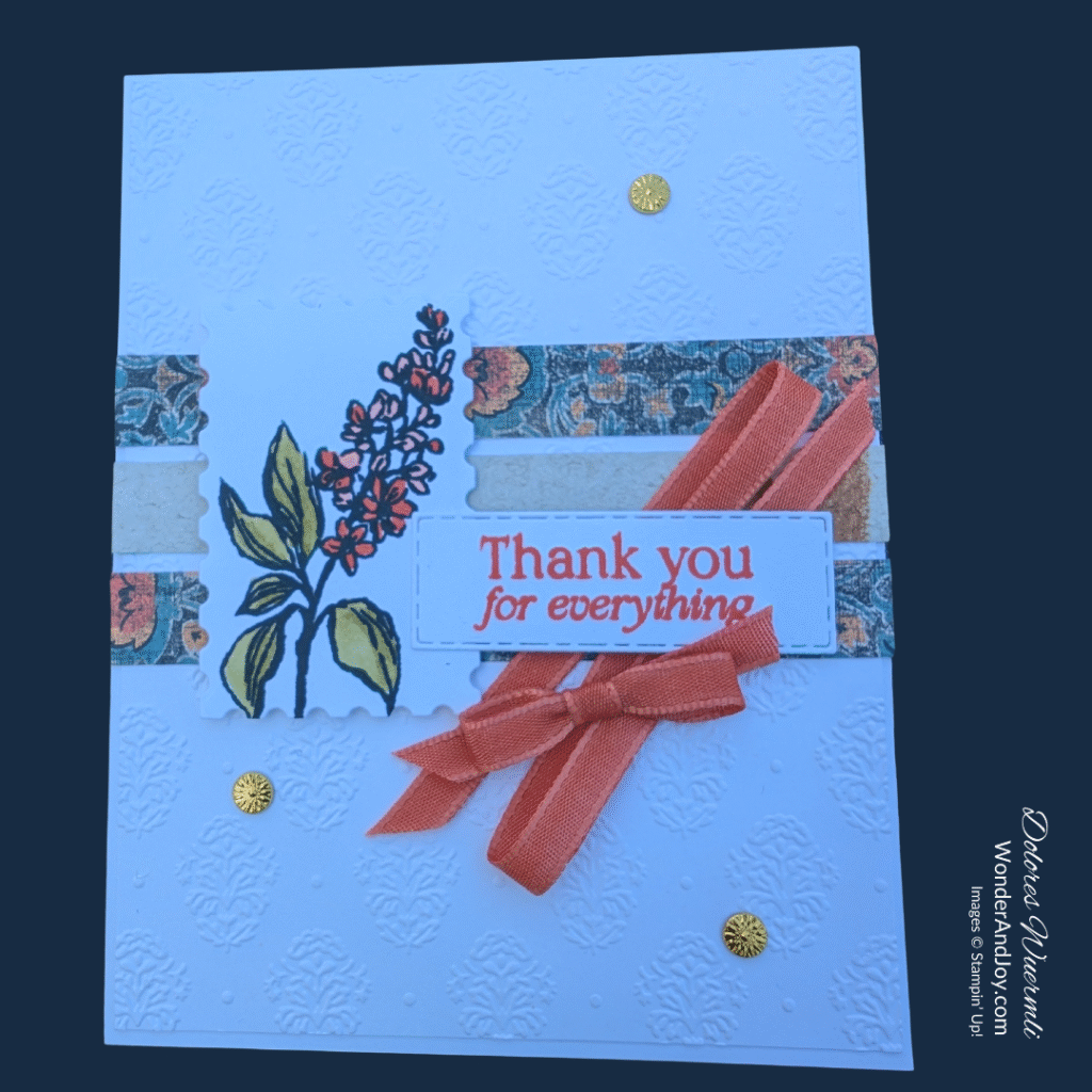 Thank you for Everything card from Beautiful Gallery Suite Collection