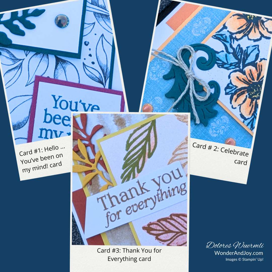 Card Template #9: Beautiful Gallery Suite Collection and Natural Botanicals