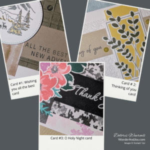 card template #12 sneak peak of card examples