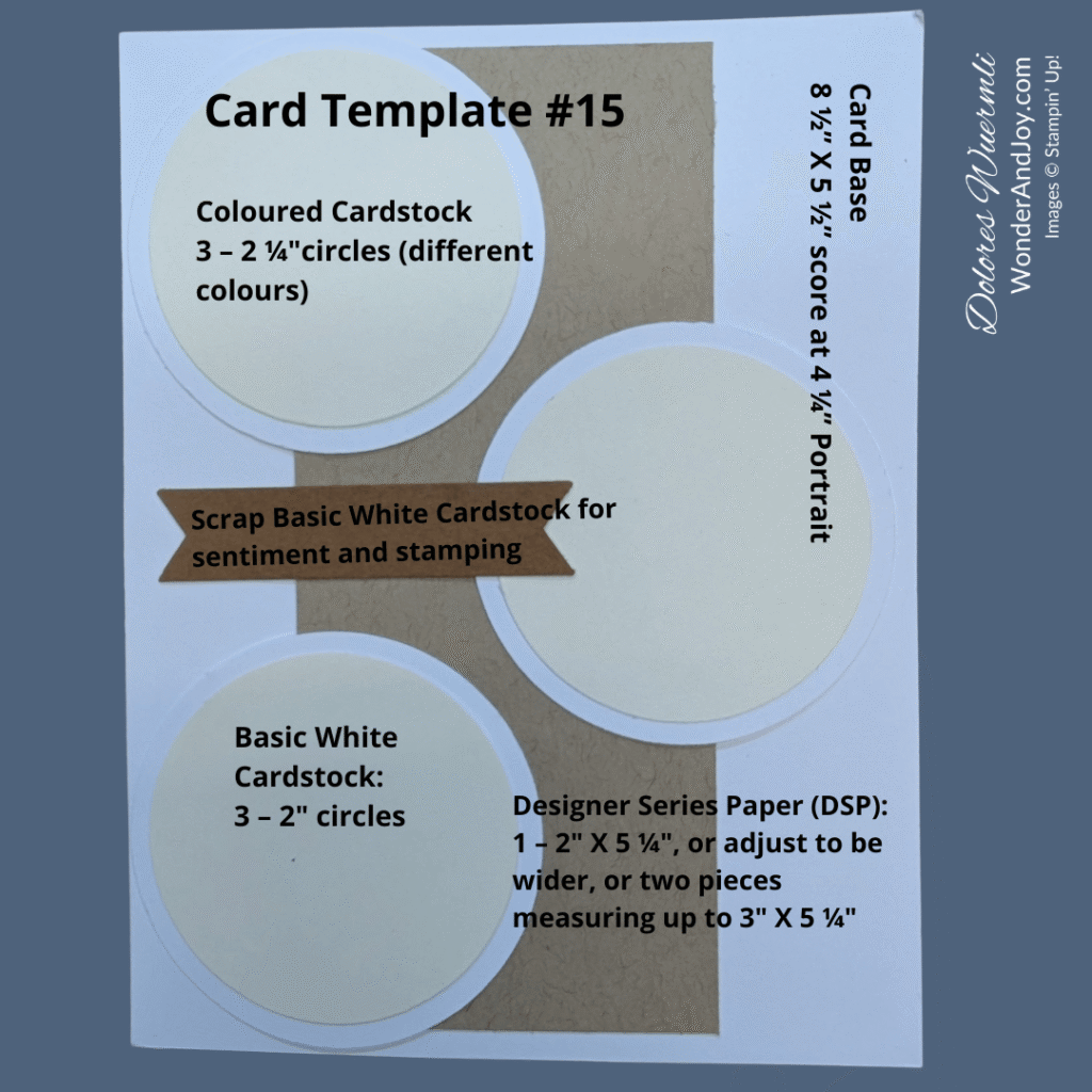 card template #15 dimensions
