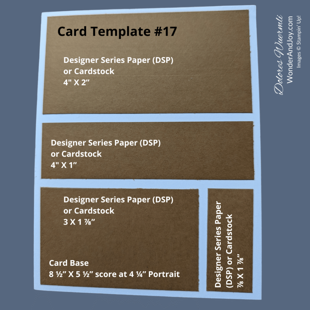 card dimensions for card template #17