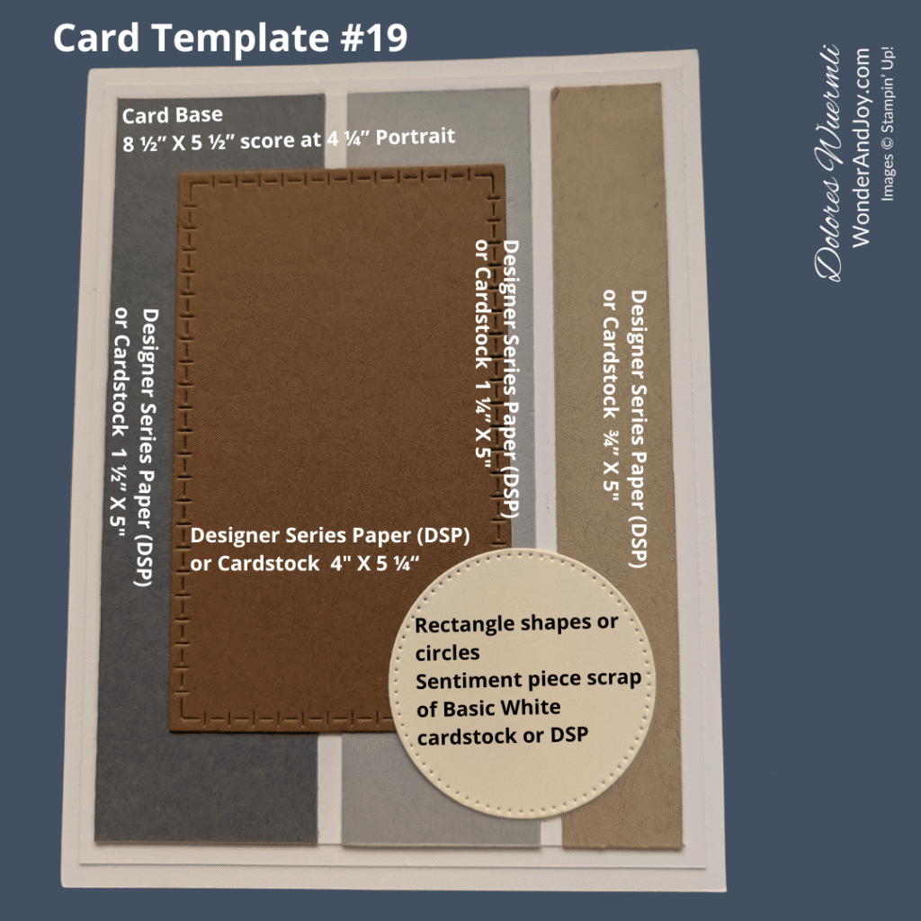 card template #19 dimensions